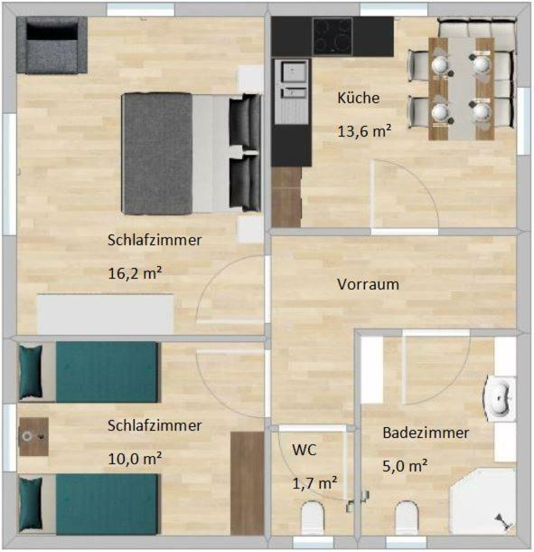 Ferienwohnung Stoff Tux Εξωτερικό φωτογραφία